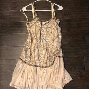 Parker beaded party dress